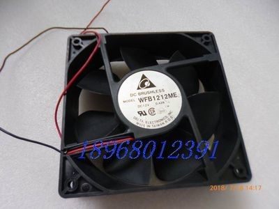 WFB1212ME 12V 0.42A 台达DELTA 2线 3线 大风量机箱滚珠风扇