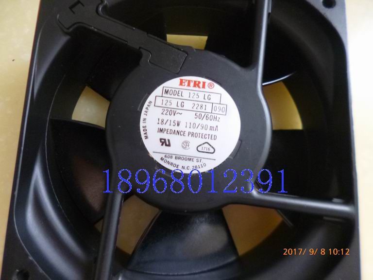 129XR0281000 129XR0281010 208-240V法国ETRI18/15W风扇