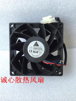 原装台达 FFB0924VHE-R00 9038 24V 0.42A 9厘米 变频器报警风扇