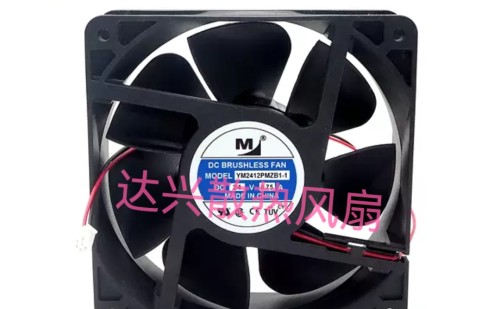 一盟 12038 12CM 24V 0.80A YM2412PMZB1-1 变频器 大风量风扇