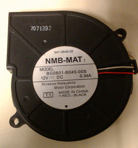 NMB-MAT 8CM涡轮鼓风机 BG0801-B045-00S 12V 0.34A 质量保证