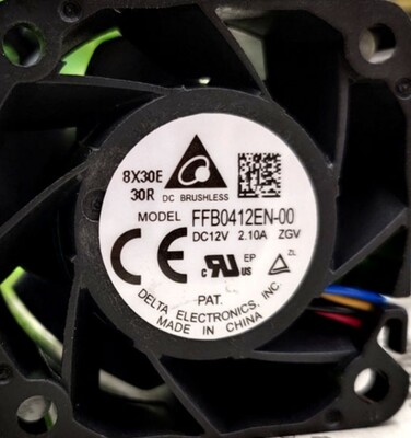 原装台达FFB0412EN-00 4028 12V 2.10A 服务器电源暴力散热风扇
