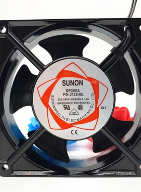 DP200A P/N2123XSL HSL XBL HBL HST 12CM220V SUNON建准机箱风扇