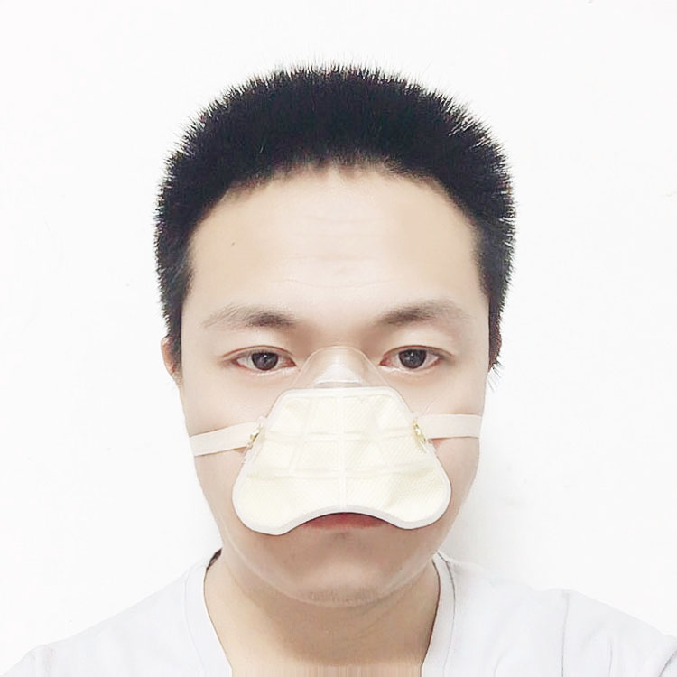 双呼吸阀鼻罩防雾霾尾气防工业粉尘打磨煤矿电焊透气口罩不捂脸洗