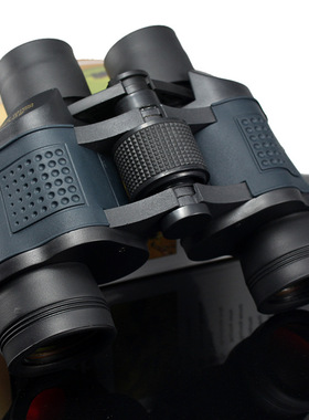 60x60双筒望远镜高倍高清微光夜视带坐标户外便携式望眼镜非红外