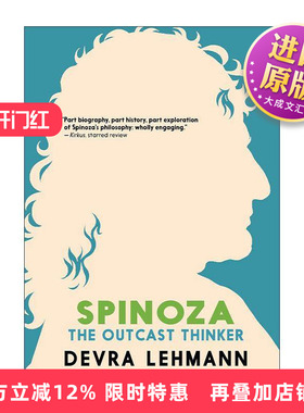 英文原版 Spinoza The Outcast Thinker Philosophy for Young People 斯宾诺莎 被放逐的思想家 青年哲学系列 进口英语原版书籍
