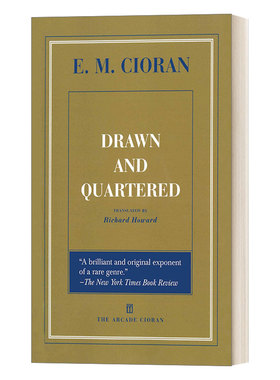 英文原版 Drawn and Quartered 撕裂  萧沆 齐奥朗 Cioran 英文版 进口英语原版书籍