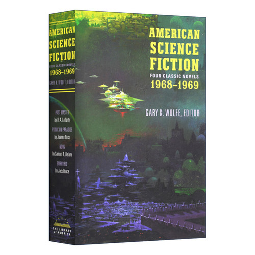英文原版小说 American Science Fiction 美国科幻小说 1968-1969年四部经典小说 精装 英文版 进口英语原版书籍