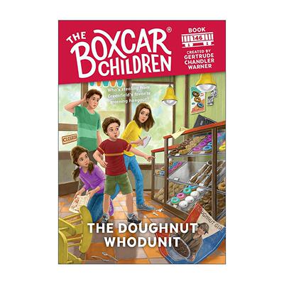 英文原版 The Doughnut Whodunit The Boxcar Children Mysteries 棚车少年系列146 甜甜圈谋杀案 英文版 进口英语原版书籍