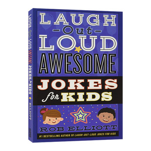 词汇积累 Out Jokes Awesome 英文原版 Kids 幽默 儿童英语课外读物 美式 Loud 开怀大笑笑话集 超酷 进口英语书 英文版 for Laugh