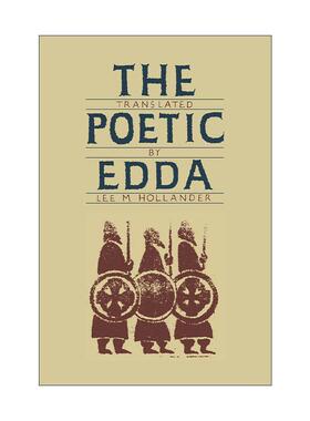 英文原版 The Poetic Edda诗意的埃达 北欧神话和文学 英文版 进口英语原版书籍
