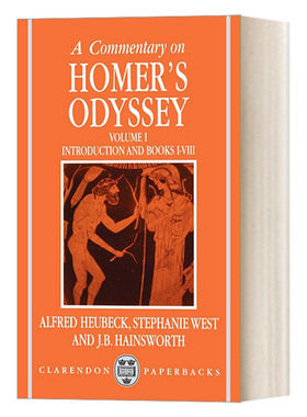 英文原版A Commentary on Homer's Odyssey Volume I Introduction and Books I-VIII 论荷马的《奥德赛》第1卷 英文版进口英语书