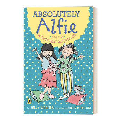 英文原版 Absolutely Alfie 03 the Worst Best Sleepover 绝对的阿尔菲系列03 儿童章节桥梁书 Sally Warner 进口英语原版书籍