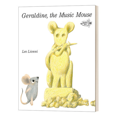 英文原版 Geraldine the Music Mouse 凯迪克奖得主李欧李奥尼 儿童启蒙图画故事书