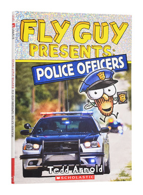 苍蝇小子 警察 英文原版 Fly Guy Presents Police Officers Scholastic Reader 学乐分级小读本2级 英文版 进口英语书籍儿童图书