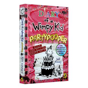 英文原版 Diary of a Wimpy Kid Partypooper 小屁孩日记20 史诗派对 精装 英文版 进口英语原版书籍