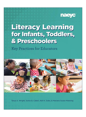 英文原版 Literacy Learning for Infants  Toddlers  and Preschoolers 幼儿和学龄前儿童的识字学习 英文版 进口英语原版书籍