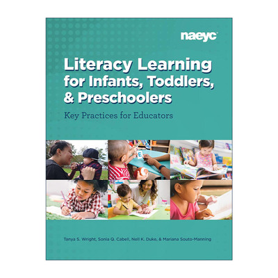 英文原版 Literacy Learning for Infants  Toddlers  and Preschoolers 幼儿和学龄前儿童的识字学习 英文版 进口英语原版书籍