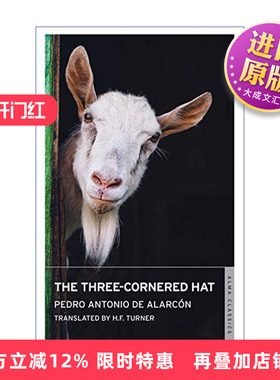 英文原版 The Three-Cornered Hat 三角帽 佩德罗·安托尼奥·德·阿拉尔孔 Alma经典文学 英文版 进口英语原版书籍