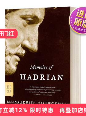 英文原版小说 Memoirs Of Hadrian 哈德良回忆录 英文版 进口英语原版书籍