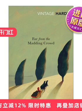 英文原版 Far from the Madding Crowd 远离尘嚣 托马斯·哈代 Vintage经典系列 英文版 进口英语原版书籍