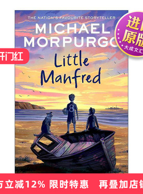 英文原版 Little Manfred 木偶小狗之谜 英国儿童文学作家迈克尔·莫波格Michael Morpurgo 英文版 进口英语原版书籍