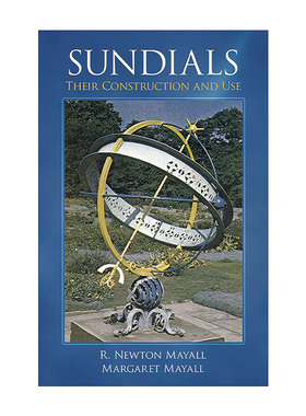 英文原版 Sundials 日晷的构造及其应用 插图指南 R. Newton Mayall 英文版 进口英语原版书籍