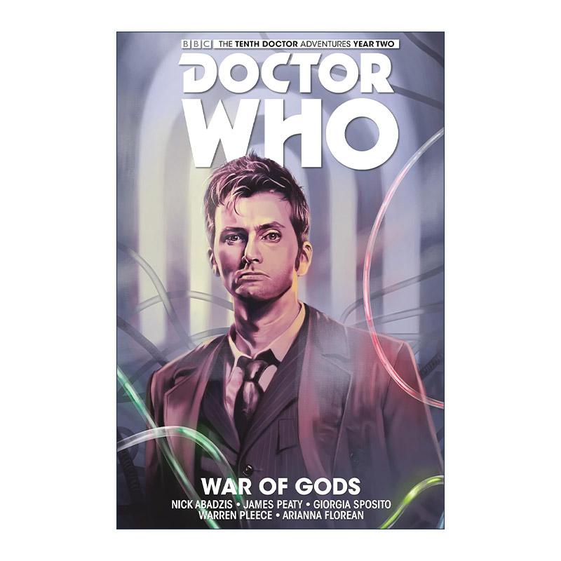 英文原版 Doctor Who War of Gods 神秘博士漫画 诸神之战 第十任博士 英文版 进口英语原版书籍