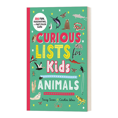 英文原版 Curious Lists for Kids Animals 好奇百科 动物 英文版 进口英语原版书籍