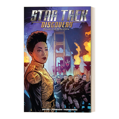 英文原版 Star Trek Discovery Succession 星际迷航 发现号 继任 IDW官方漫画 Mike Johnson 英文版 进口英语原版书籍