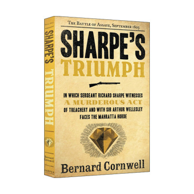 英文原版 Sharpe's Triumph 沙普的胜利 1803阿萨耶战役 影视原著 英文版 进口英语原版书籍