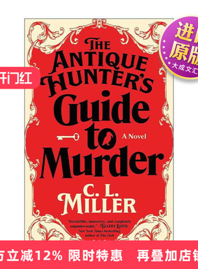 英文原版 The Antique Hunter's Guide to Murder 古董猎人谋杀指南 侦探悬疑小说 英文版 进口英语原版书籍