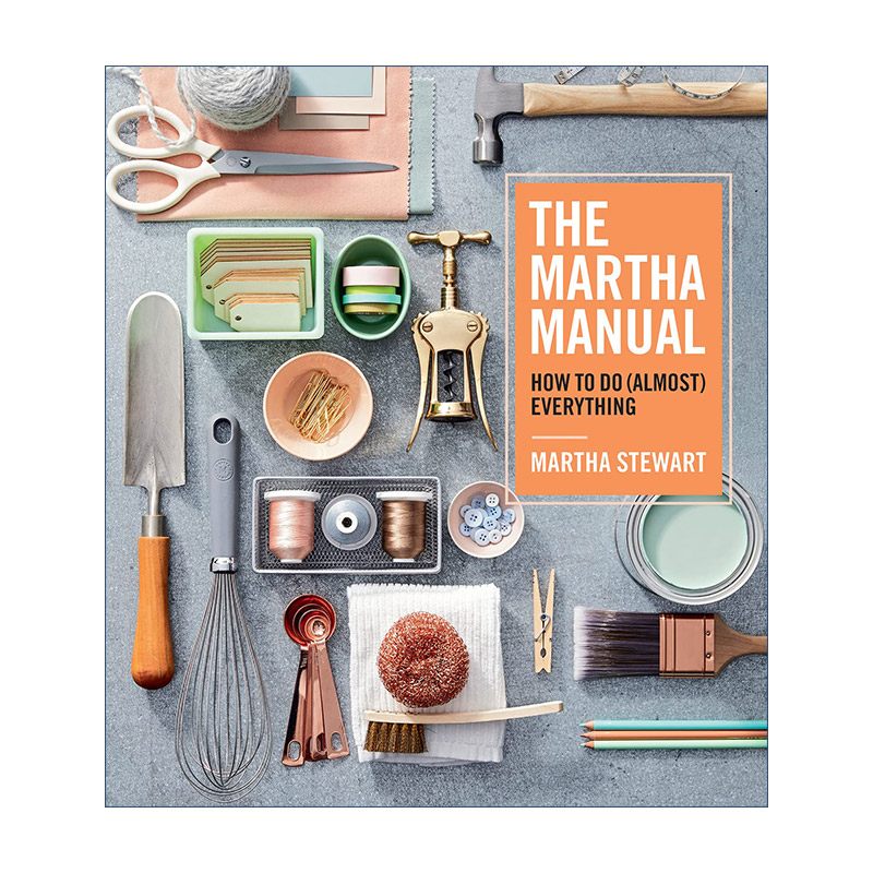 英文原版 The Martha Manual 玛莎手册 玛莎斯图尔特 美国家政女王 英文版 进口英语原版书籍