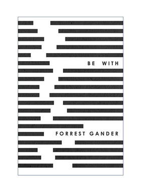 英文原版 Be With 相伴 普利策诗歌奖得主Forrest Gander 英文版 进口英语原版书籍