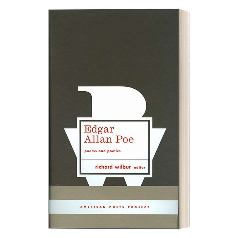 英文原版 Edgar Allan Poe Poems and Poetics 埃德加 爱伦 坡诗选与诗歌写作 American Poets Project #5 精装美国文库 进口书籍