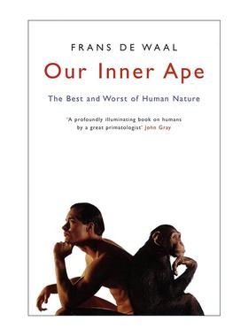 英文原版 Our Inner Ape 我们内心的猿 人性的善恶 Frans de Waal 英文版 进口英语原版书籍
