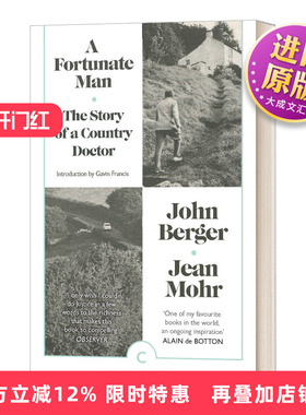 英文原版 A Fortunate Man 约翰 伯格 一个幸运的人 英文版 进口英语原版书籍