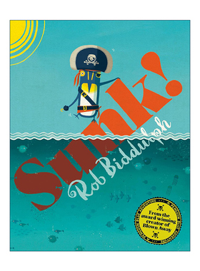 英文原版 Sunk! 船沉了 大开绘本 Rob Biddulph 罗伯比达尔夫 英文版 进口英语原版书籍