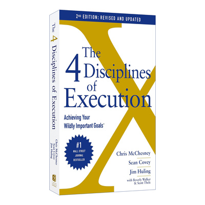英文原版 The 4 Disciplines of Execution: Revised and Updated 高效能人士的执行4原则 修订版 英文版 进口英语原版书籍