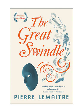 英文原版 The Great Swindle 天上再见1 历史战争小说 龚古尔文学奖 电影原著 皮耶尔?勒迈特Pierre Lemaitre 进口英语原版书籍