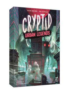 英文原版 Cryptid: Urban Legends 诡影寻踪2 都市传说 桌游 英文版 进口英语原版书籍