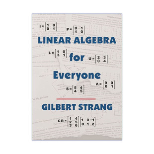 英文原版 Linear Algebra for Everyone 线性代数的艺术 Gilbert Strang 精装 英文版 进口英语原版书籍