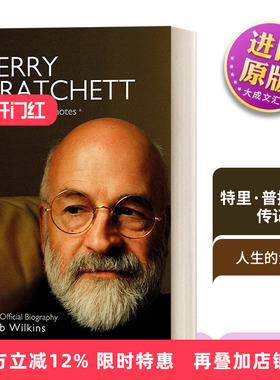英文原版 Terry Pratchett A Life With Footnotes 特里·普拉切特传记 人生的注脚 英文版 进口英语原版书籍