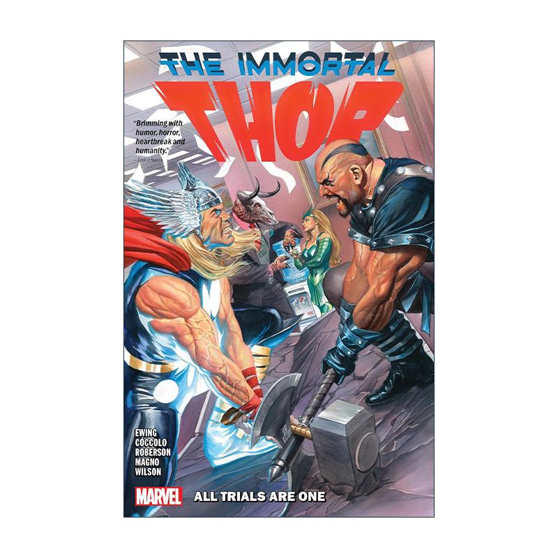 英文原版 Immortal Thor Vol.2 All Trials Are One 不朽的雷神 卷二 漫威漫画 Al Ewing 英文版 进口英语原版书籍