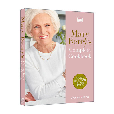 英文原版 Mary Berry's Complete Cookbook 玛丽·贝瑞的完整食谱 650份带图精装菜谱 英文版 进口英语原版书籍
