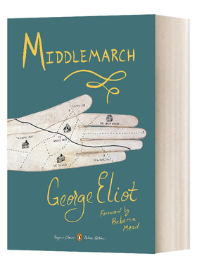 英文原版 Middlemarch Classics Deluxe 米德尔马契 刺绣封面版 乔治 爱略特 英文版 进口英语原版书籍