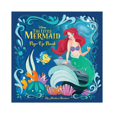 英文原版 Disney The Little Mermaid Pop-Up Book 迪士尼 小美人鱼 立体书 英文版 进口英语原版书籍