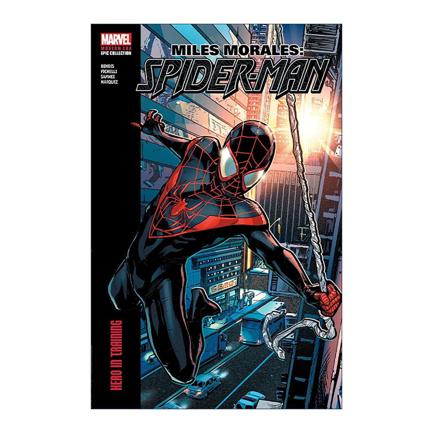英文原版 Miles Morales Spider-Man Modern Era Epic Collection Hero In Training 迈尔斯·莫拉莱斯 蜘蛛侠现代史诗珍藏集