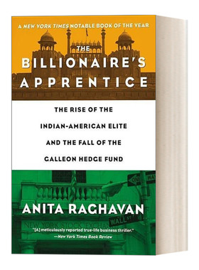 英文原版 The Billionaire's Apprentice 亿万富翁的学徒 华尔街故事与印度裔移民的奋斗史 英文版 进口英语原版书籍