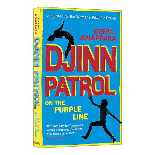 英文原版 Djinn Patrol on the Purple Line 紫线精灵巡逻队 印度儿童题材小说 Deepa Anappara 亚马逊教师推荐 进口英语原版书籍
